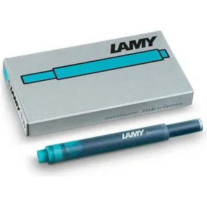 Lamy Füllerpatronen T10 türkis, Großraumpatronen, 5 Stück von LAMY