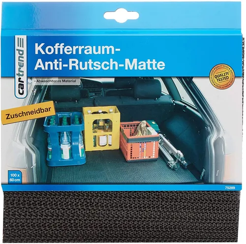 cartrend Anti-Rutsch-Matte Maße: 1.000 x 600 mm schwarz