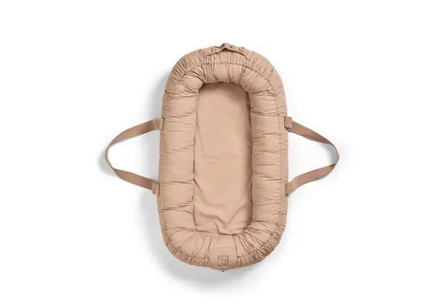 Elodie Bettnestchen Babynestchen tragbar - Blushing Pink - Tragbares Babynestchen für Neugeborene, ideal für gemütliche Bindung und Sicherheit zu Hause oder unterwegs. Aus 100% Baumwolle, maschinenwaschbar und geprüft nach europäischen Sicherheitsnormen.
