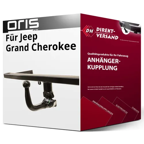Oris Anhängerkupplung für Jeep Grand Cherokee Typ WK