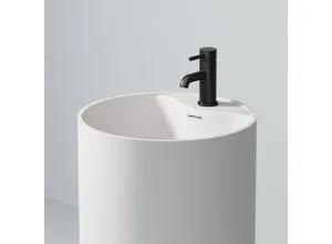 Steinberg Serie 445 Standwaschtisch Ø 45 cm aus Mineo Stone von Steinberg