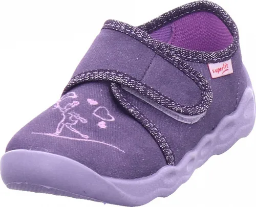 Superfit bubble Mädchen Hausschuh in Violett, Größe 32