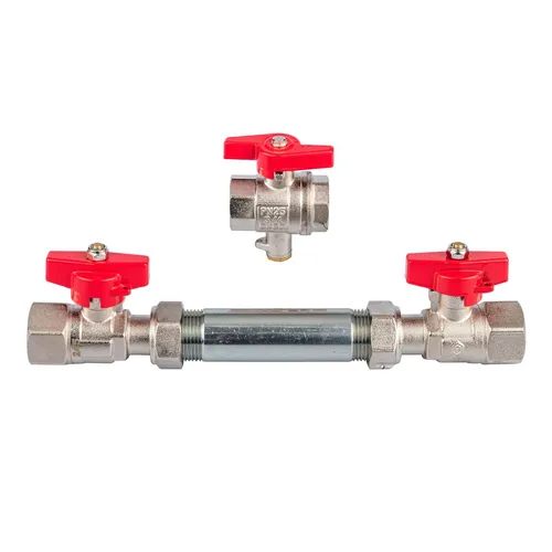 Einbauset zu Wärmezähler 3/4 Zoll UNIVERSAL Wärmemengenzähler-Einbauset