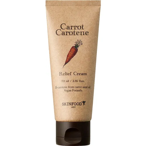 SKINFOOD Carrot Carotene Relief Face Cream – Beruhigende Gesichtscreme mit Karottenextrakt
