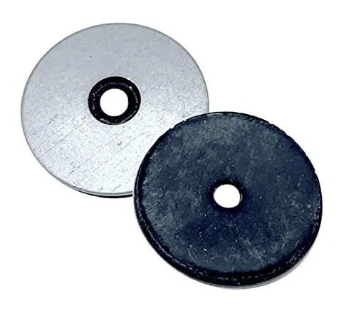 DOJA Barcelona | EPDM Dichtungsscheiben | P18 | Stahl verzinkt | Packung 100 | Unterlegscheiben für Schrauben, Neopren Dichtscheiben | Breites Einsatzspektrum: Elektrogeräte, Industriemaschinen, Bau
