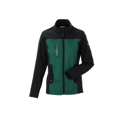 Planam Norit Damen Hybridjacke grün/schwarz Gr. 42 - Funktionsjacke für Damen mit hohem Tragekomfort, kombiniert modernstes Design mit atmungsaktiven Materialien für optimale Bewegungsfreiheit.