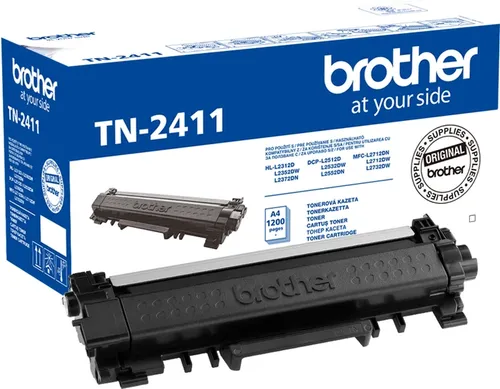 Brother TN-2411 Toner Schwarz - Hochwertiger Druck - Originaltoner Brother TN-2411 in Schwarz mit einer Kapazität von 1200 Seiten. Profitieren Sie von 24 Monaten Garantie und 2 Loyalitätspunkten für Ihren nächsten Einkauf!
