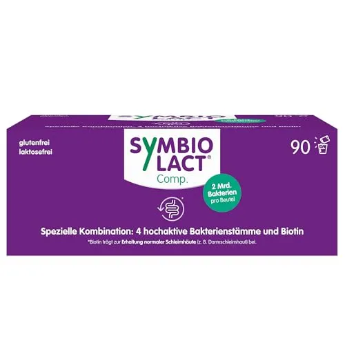 SymbioLact Comp. 3X30 St - Probiotika mit Lactobacillus, rezeptfrei und ideal für eine gesunde Darmflora
