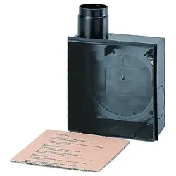 Maico ER-UP/G 0093.0995 Unterputzgehäuse für ER 60 & ER 100 - Praktisches Unterputzgehäuse mit flexiblem Anschluss für Ventilatoren. Ideal für die Einraumentlüftung in Bädern und Küchen, mit integrierter Rückschlagklappe für optimale Funktionalität.