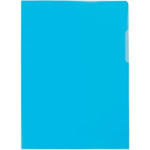 DONAU Sichthüllen 1784910-10, blau, A4, glasklar, 0,16 mm, aus PP, 10 Stück