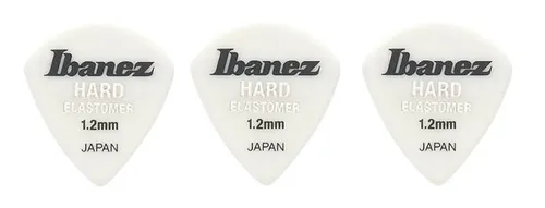 Ibanez Elastomer Short Teardrop Picks Plektren - 3 Stück - soft / hard - 1,2 mm