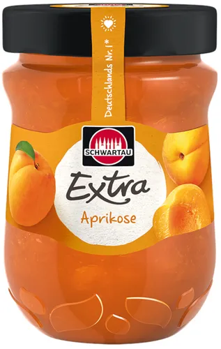 Schwartau Extra Aprikosen Konfitüre - Aprikose - 340 Gramm