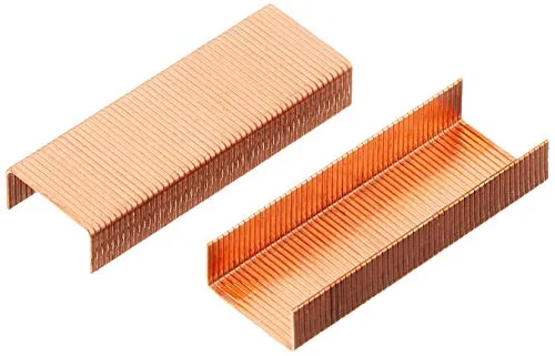 Leitz Rapid Heftklammern (24/6 mm, Standard, verkupfert) 1000 Stück