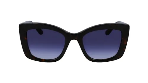 KARL LAGERFELD Unisex KL6139S Sunglasses, 240 Tortoise, 53