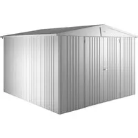 Biohort Gerätehaus Europa 7, Silber, 336x209x320 cm