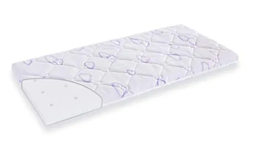 Träumeland Sleepy Matratze 45 x 90 cm für Wiege - Hochwertige Matratze mit luftdurchlässigem Multifunktionsbezug, abnehmbar & waschbar. Ideal für Allergiker, sorgt für optimalen Schlafkomfort.