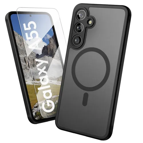 Hülle für Samsung Galaxy A55 Handyhülle halbtransparent