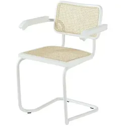 Schwingstuhl   ¦ weiß ¦ Maße (cm): B: 57 H: 81 T: 57.0