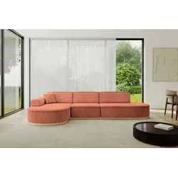 ALTDECOR Ecksofa MARI-L2-v1 in orange von ALTDECOR