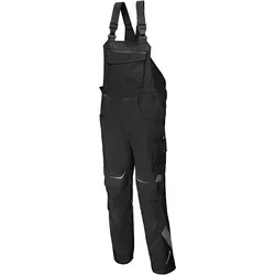 Kübler Latzhose Pulsschlag schwarz/antrazit Größe 58 - Hochwertige Latzhose für Handwerk und Industrie, strapazierfähig und mit praktischen Taschen für optimale Funktionalität.