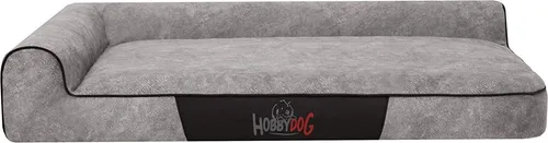 Hundebett Best L – 80×53 cm, Hybrid Hundebett & Matratze - Kombination aus Hundebett und praktischer Matratze, ideal für kleine Hunde. Wasserabweisend, strapazierfähig und mit abnehmbarem Bezug für einfache Pflege.