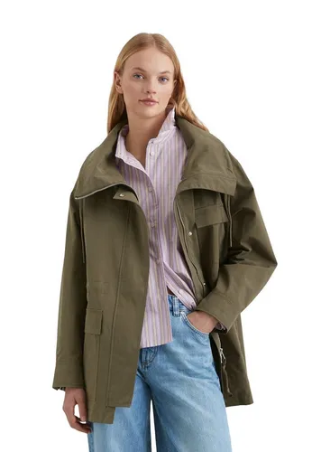 Marc O'Polo DENIM Kurzmantel aus beschichtetem Cotton-Nylon