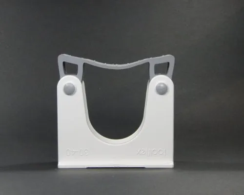 activera Toolflex Stielhalter Gerätehalter Gehhilfenhalter für Rohrdurchmesser 30-40mm Farbe Weiss