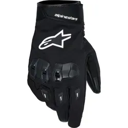 Alpinestars SP X Z Drystar Handschuhe - Schwarz/Weiß - M - Motorradhandschuhe mit Drystar®-Technologie für 100% wasserdichte Leistung und Atmungsaktivität, ausgestattet mit TPU-Knöchelschutz und ergonomischem Design für optimalen Komfort und Sicherheit.