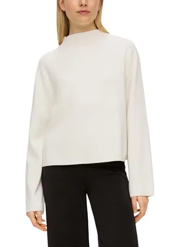 s.Oliver Pullover mit Stehkragen