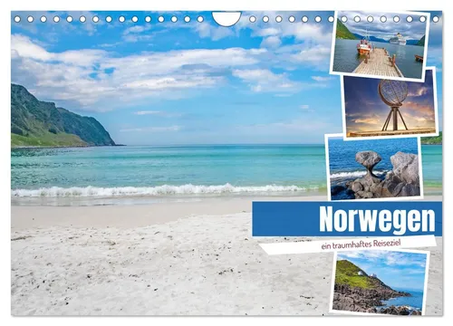 Nina Schwarze | Norwegen - ein traumhaftes Reiseziel (Wandkalender 2026) - Kalender mit 12 beeindruckenden Fjordlandschaften Norwegens, ideal für Reisefans und Kunstliebhaber. Perfekt für die Wandgestaltung und zur Planung Ihrer nächsten Reise!