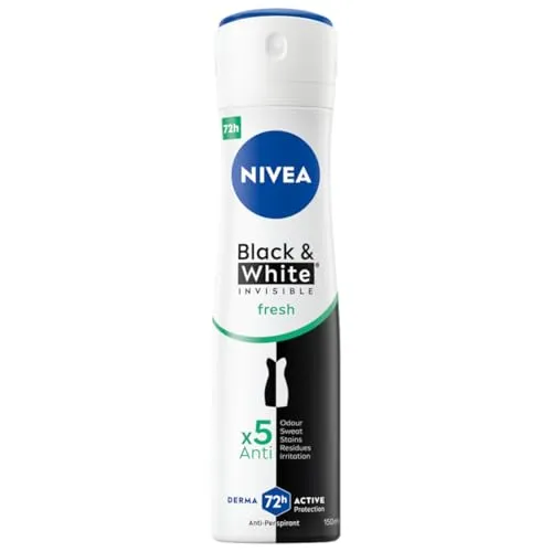 NIVEA Black & White Fresh Antitranspirant Spray 150ml