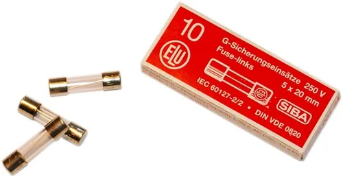 Produktbild Siba G-Sicherung T 800mA 189100, zylindrisch