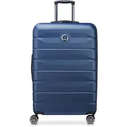 Delsey-Paris Reisekoffer Air Amour nachtblau, 102 Liter - Ideal für Reisen - Trolley mit 102 Litern Volumen, 4 Rollen und TSA-Zahlenschloss. Stabiler Materialmix aus Polycarbonat und ABS, ideal für stressfreies Reisen.