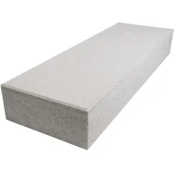 Blockstufe 4er Set Betonglatt grau 100x35x15cm