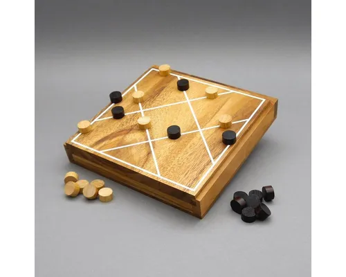 Lücke mit Tücke - Holz Brettspiel für 2 Personen - Entdecke das spannende Brettspiel 'Lücke mit Tücke' aus hochwertigem Holz. Ideal für 2 Spieler, fördert das strategische Denken und ist perfekt für unterhaltsame Spielabende.