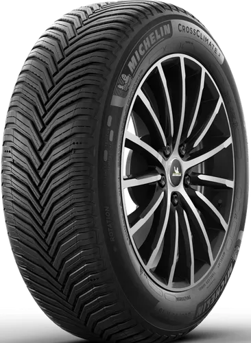 MICHELIN CrossClimate 2 XL EV 3PMSF - Ganzjahresreifen für sicheres Fahren bei jedem Wetter, mit führender Bremsleistung auf nasser und schneebedeckter Fahrbahn sowie verbesserter Kraftstoffeffizienz.