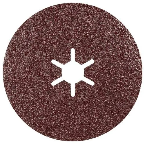Bosch EXPERT R781 Prisma Ceramic Fiberscheiben 100 mm - Schleifscheiben mit Faserrückseite, bis zu 4-mal schneller Materialabtrag dank Bosch Prisma Ceramic Technologie, ideal für Metallbearbeitung.