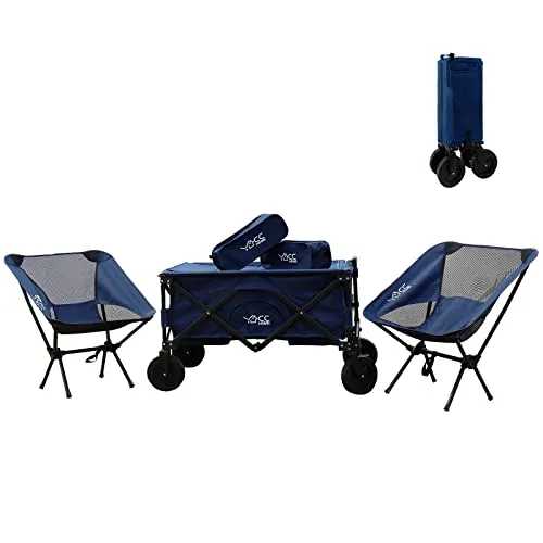 Hand- & Bollerwagen Blau von CCLIFE