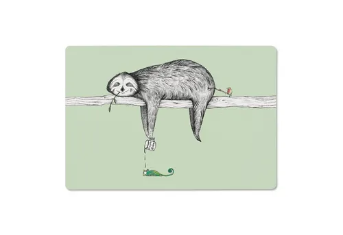 Ligarti Frühstücksbrett Holzbrettchen - Faultier