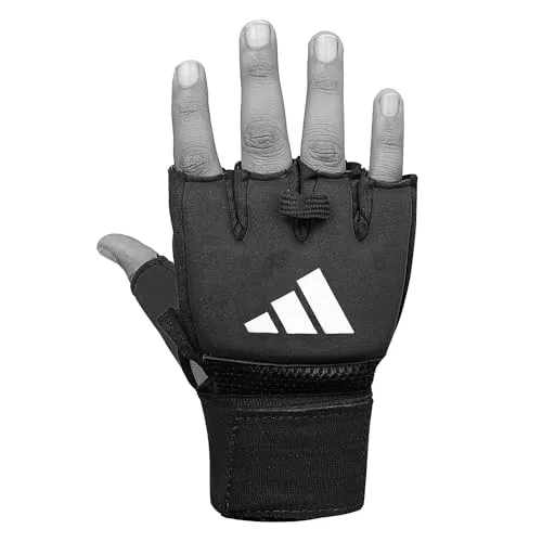 adidas Speed Gel Wrap Glove Black S/M - Boxhandschuhe für Training und Wettkampf, ausgestattet mit Climacool-Technologie für optimale Belüftung und einem dicken Gelpolster zum Schutz der Knöchel.