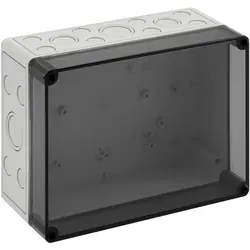 Spelsberg PC 2518-11-tm Leergehäuse - Leergehäuse mit IP66 Schutzart aus robustem Polycarbonat, ideal für industrielle Anwendungen und geschützte Außenbereiche. Zertifiziert für höchste Sicherheit und Beständigkeit.