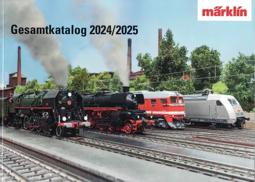Märklin Hauptkatalog 2024/2025 | Deutsch #15814 - Umfassender Katalog für Modelleisenbahnen, ideal für Sammler und Liebhaber, um die neuesten Modelle und Zubehör zu entdecken.