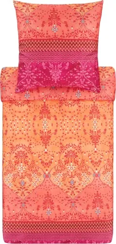 Bassetti Bettwäsche ORTIGIA, Satin, 2 teilig in orange von Bassetti