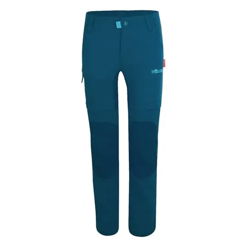 Trollkids Kids Arendal Pants XT 134, Petrol in petrol von TROLLKIDS