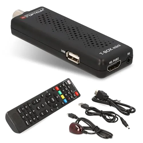 RED OPTICUM T-Box Mini DVB-T2/C Digital Full HD Receiver von RED OPTICUM