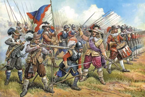 Zvzeda 8061 1/72 österreichische Musketie