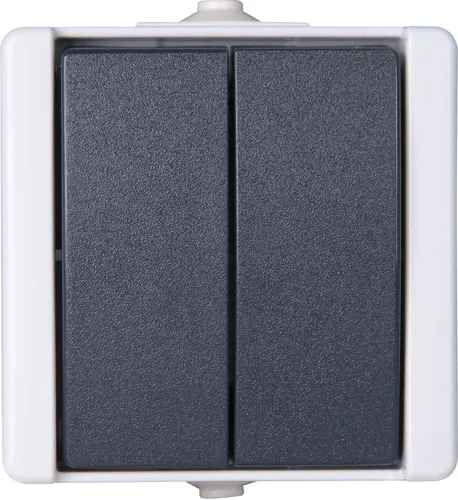 Kopp proAQA Aufputz-Feuchtraum Serienschalter 10AX