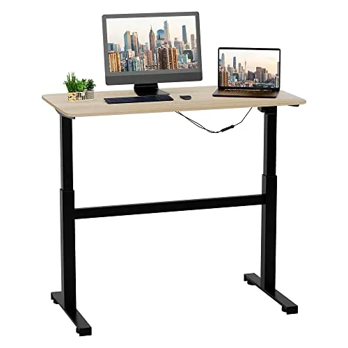 Ribelli Schreib- und Computertisch, höhenverstellbar - B-Ware neuwertig - Computermöbel, höhenverstellbar für ergonomisches Arbeiten und optimalen Komfort im Home Office.