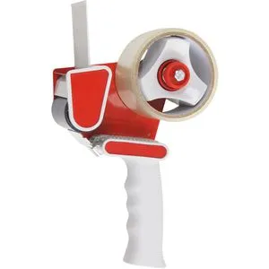 Werkzeyt Packbandabroller B22301, mit Bremse, bis 50mm x 66m Packbänder, inkl. 1 Rolle