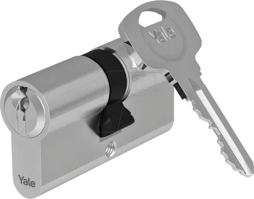 YE 05523045001 - Doppelzylinder 500 plus, 30/45, Nickel satiniert